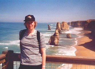 Katja at 12 Apostles